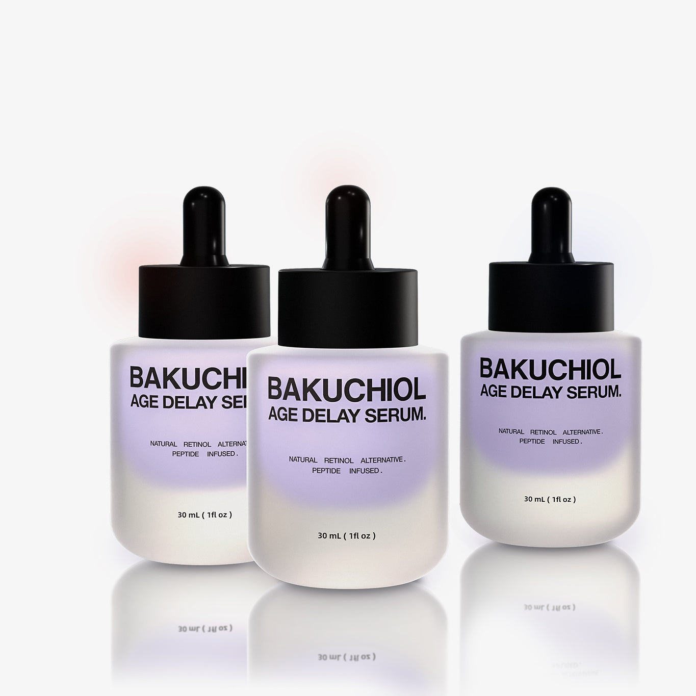 Age-Delay Power Trio: 1% Bakuchiol + Peptides